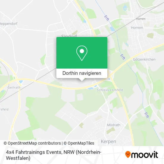 4x4 Fahrtrainings Events Karte