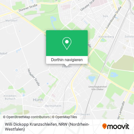 Willi Dickopp Kranzschleifen Karte