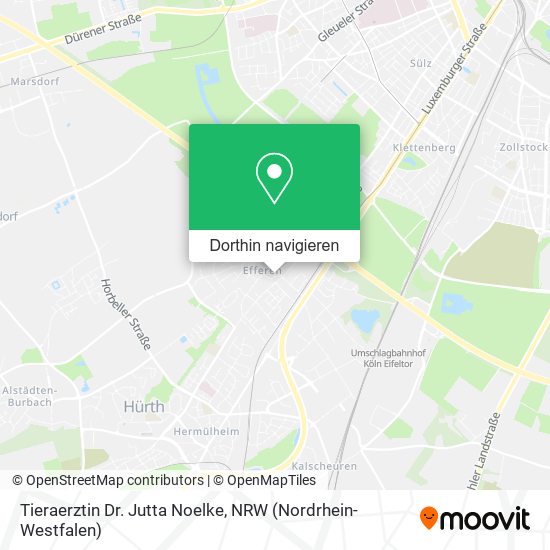 Tieraerztin Dr. Jutta Noelke Karte
