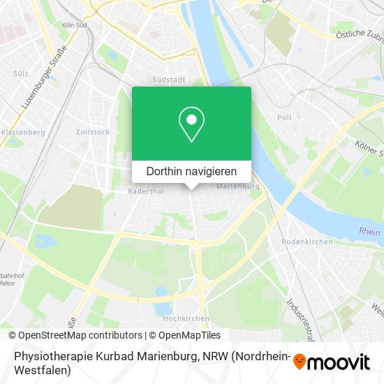 Physiotherapie Kurbad Marienburg Karte