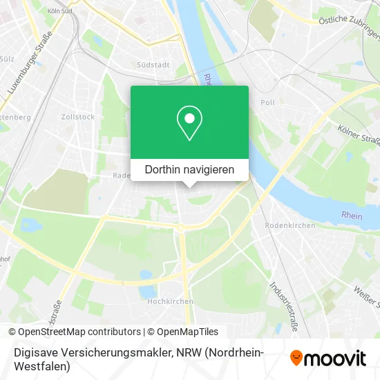 Digisave Versicherungsmakler Karte