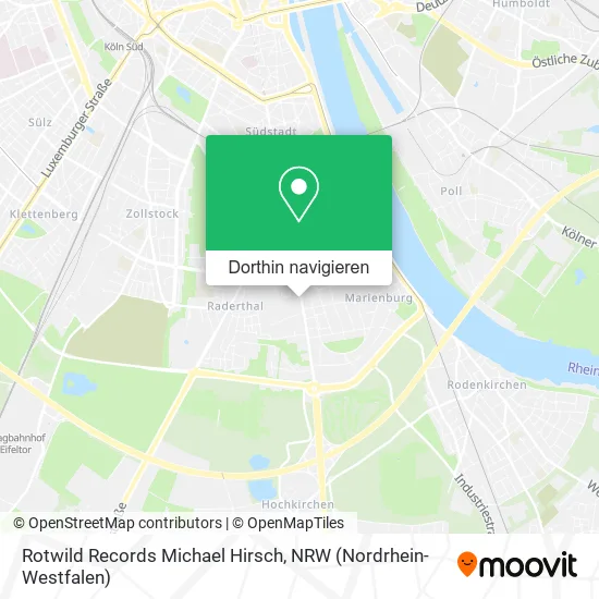 Rotwild Records Michael Hirsch Karte