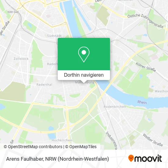 Arens Faulhaber Karte