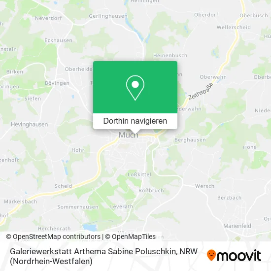 Galeriewerkstatt Arthema Sabine Poluschkin Karte