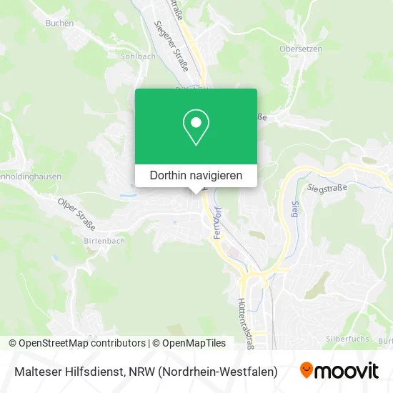 Malteser Hilfsdienst Karte