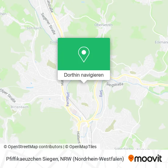 Pfiffikaeuzchen Siegen Karte