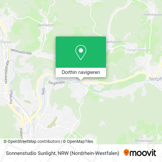 Sonnenstudio Sunlight Karte