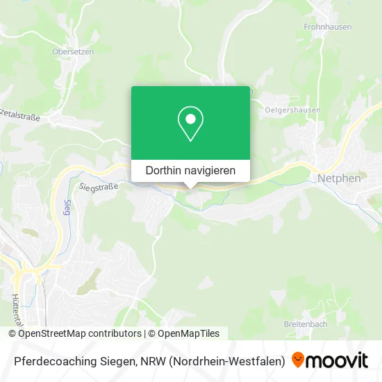 Pferdecoaching Siegen Karte