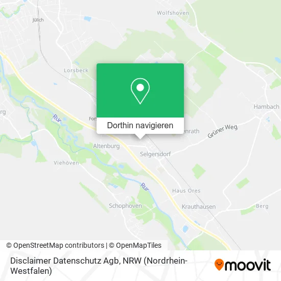 Disclaimer Datenschutz Agb Karte