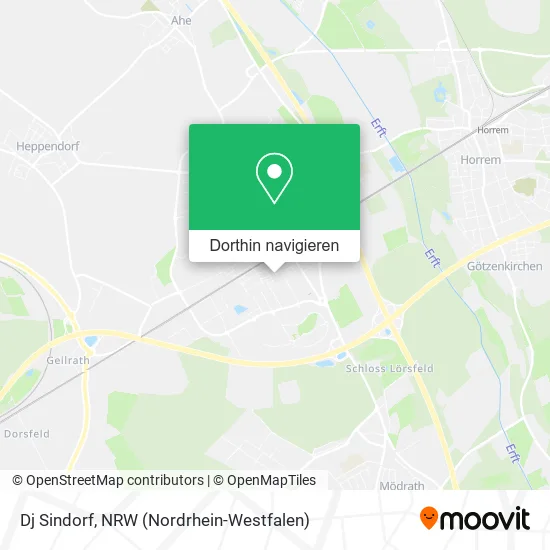 Dj Sindorf Karte