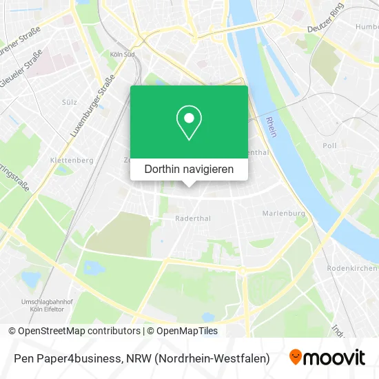 Pen Paper4business Karte