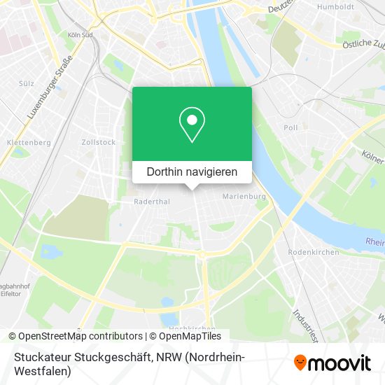 Stuckateur Stuckgeschäft Karte