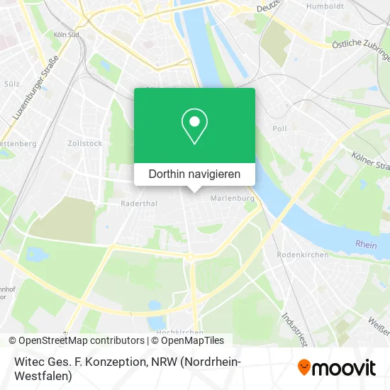 Witec Ges. F. Konzeption Karte