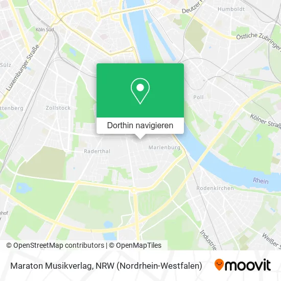 Maraton Musikverlag Karte