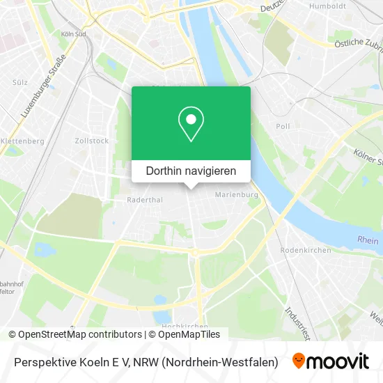 Perspektive Koeln E V Karte