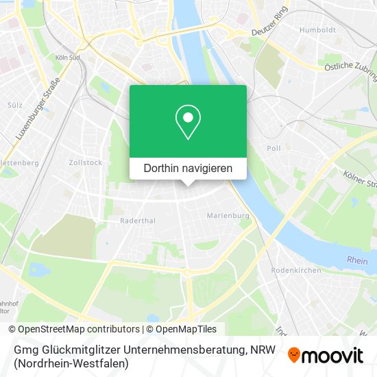 Gmg Glückmitglitzer Unternehmensberatung Karte