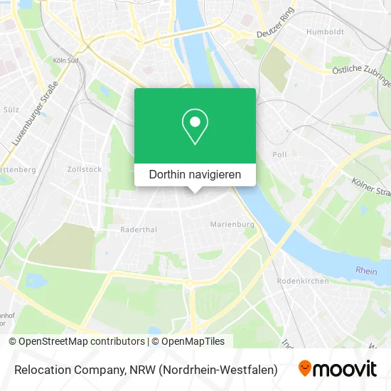 Relocation Company Karte