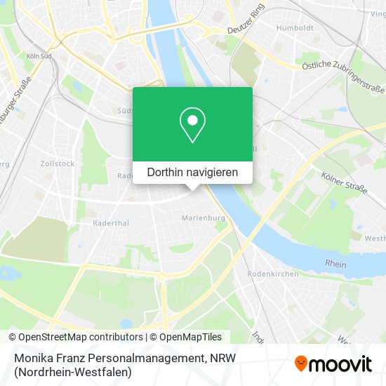 Monika Franz Personalmanagement Karte
