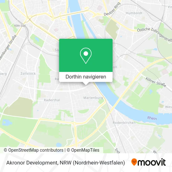 Akronor Development Karte