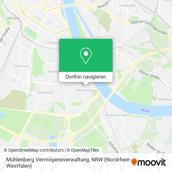 Mühlenberg Vermögensverwaltung Karte
