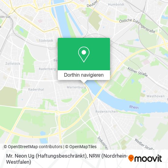 Mr. Neon Ug (Haftungsbeschränkt) Karte