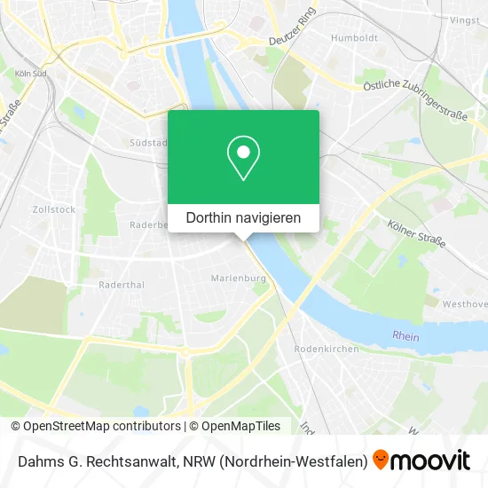 Dahms G. Rechtsanwalt Karte