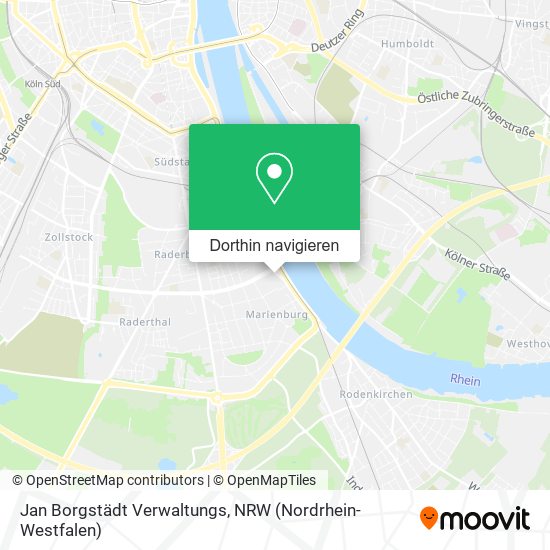 Jan Borgstädt Verwaltungs Karte