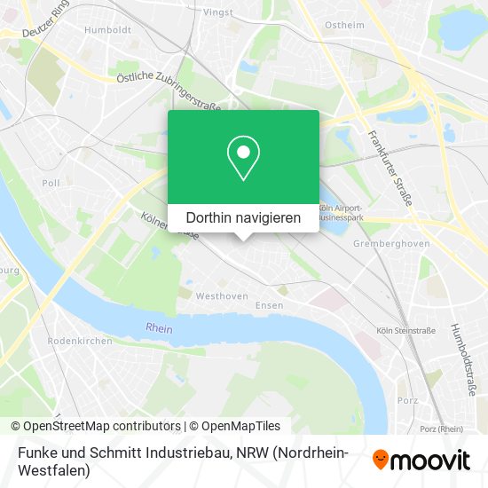 Funke und Schmitt Industriebau Karte