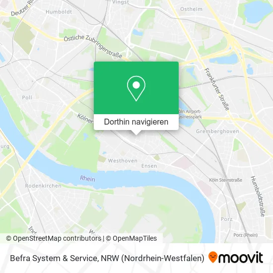 Befra System & Service Karte