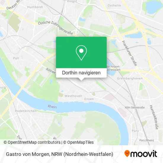 Gastro von Morgen Karte