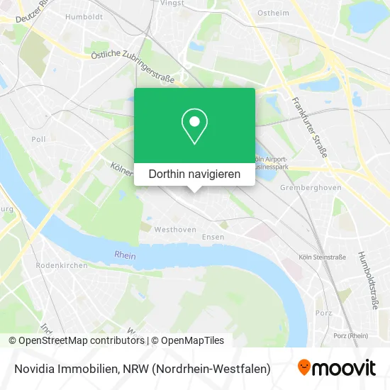 Novidia Immobilien Karte