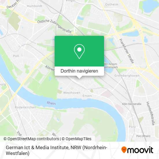 German Ict & Media Institute Karte