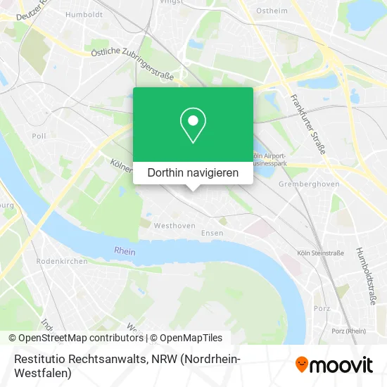 Restitutio Rechtsanwalts Karte