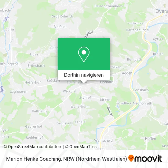 Marion Henke Coaching Karte