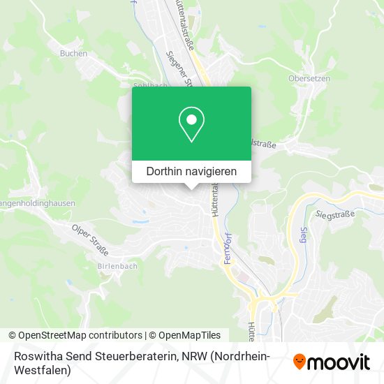 Roswitha Send Steuerberaterin Karte