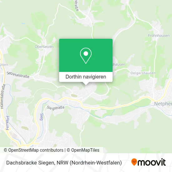 Dachsbracke Siegen Karte