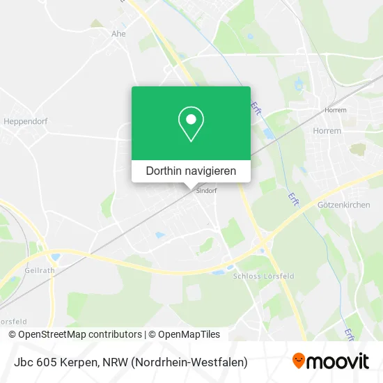 Jbc 605 Kerpen Karte