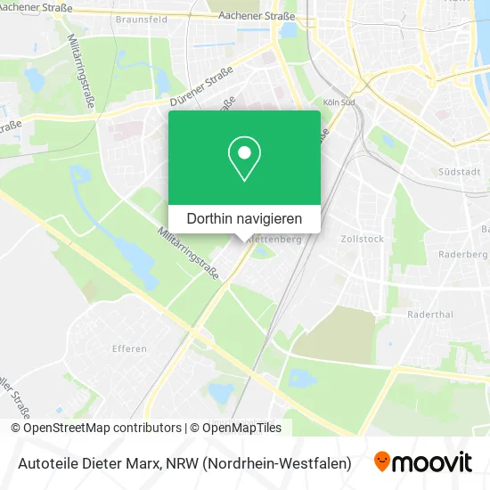 Autoteile Dieter Marx Karte