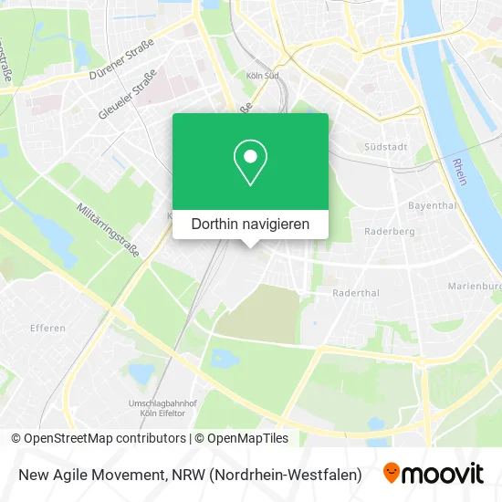 New Agile Movement Karte