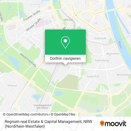 Regnum real Estate & Capital Management Karte