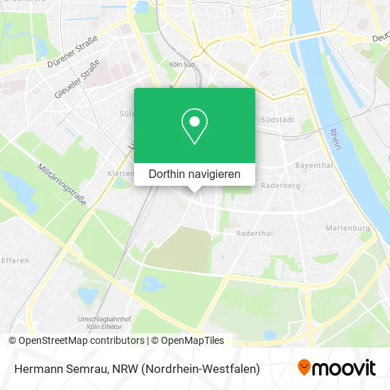 Hermann Semrau Karte