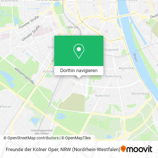 Freunde der Kölner Oper Karte