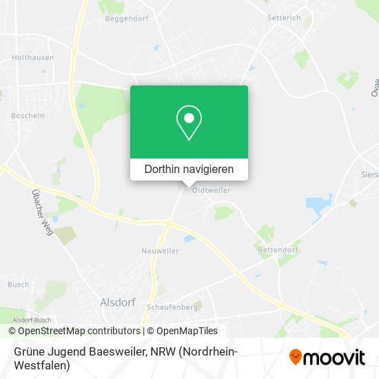 Grüne Jugend Baesweiler Karte