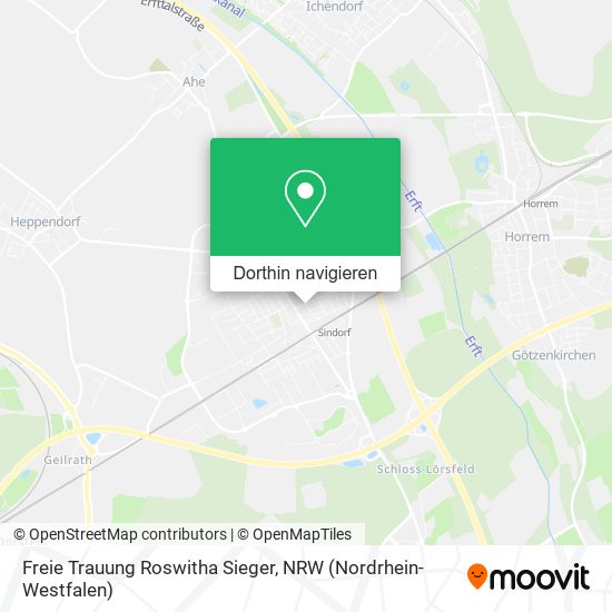 Freie Trauung Roswitha Sieger Karte