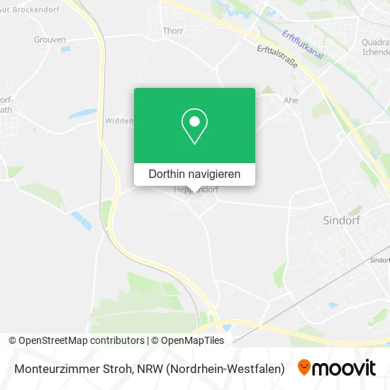 Monteurzimmer Stroh Karte