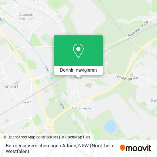 Barmenia Versicherungen Adrian Karte