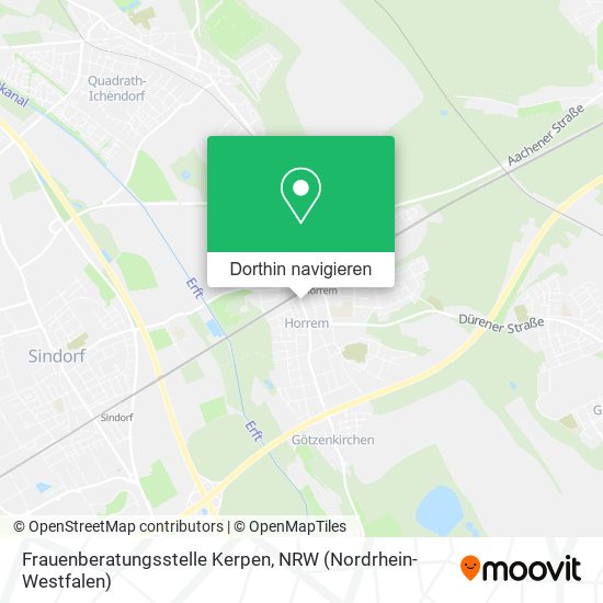 Frauenberatungsstelle Kerpen Karte