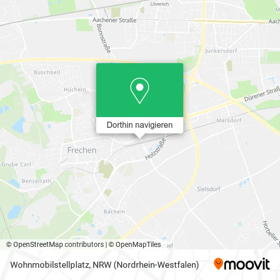 Wohnmobilstellplatz Karte