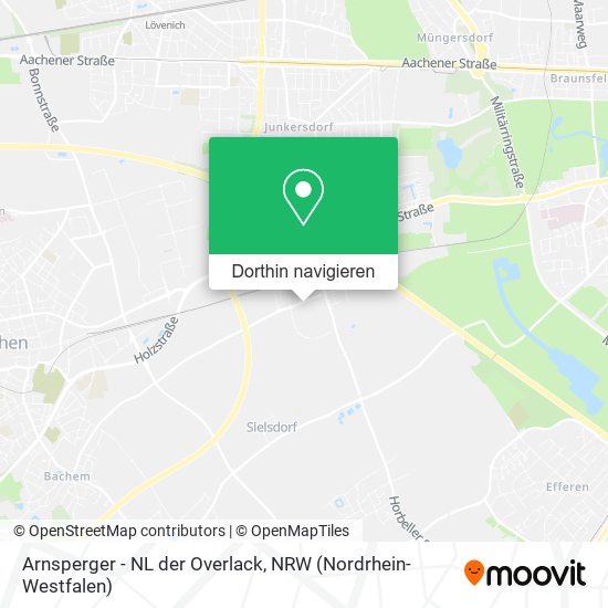 Arnsperger - NL der Overlack Karte