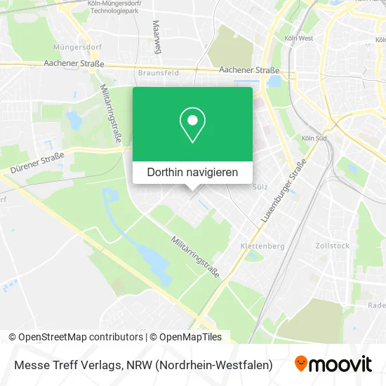 Messe Treff Verlags Karte